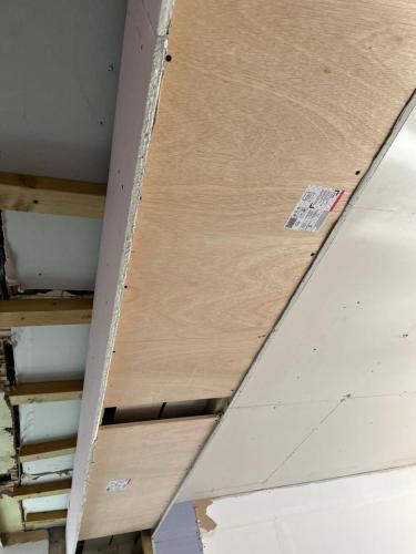 plasterboarding