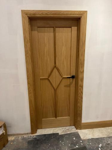 new oak door