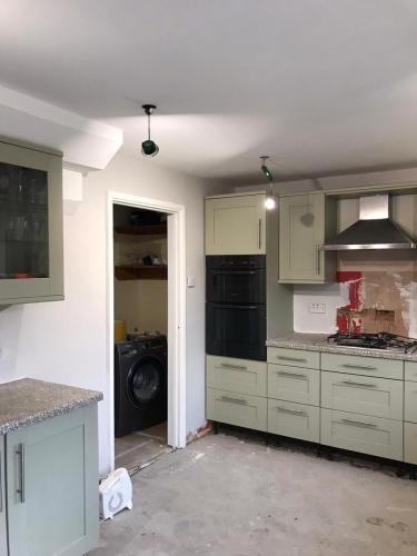 new kitchen fitted